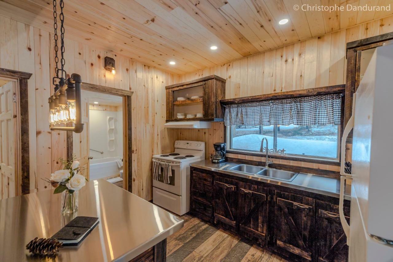 Chalet Le Louna - Les Chalets Spa Canada Ла-Мальбе Экстерьер фото